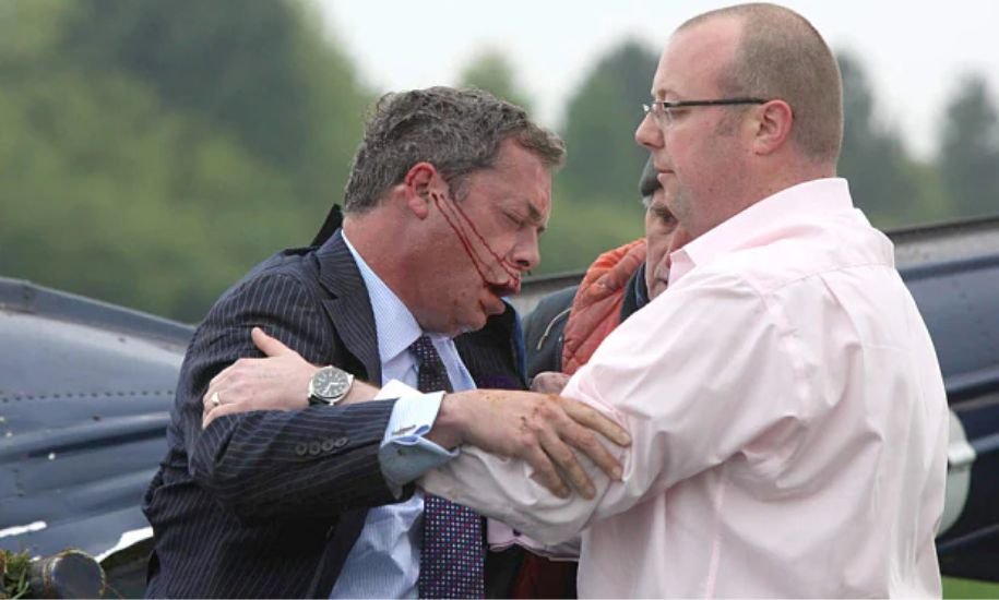 Nigel Farage Plane Crash